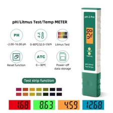 Digital PH Meter Pen Litmus Tester 0.01 PH High Accuracy Water Quality Tester