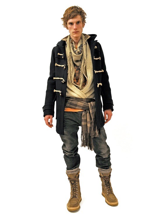 Balmain Hooded Duffel Toggle Coat Black Wool AW11 sz. eu44 us34 XS