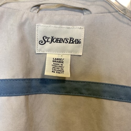 Gr. Large St. John’s Bay Damen Jacke hellblau abnehmbare Kapuze - Bild 4 von 22