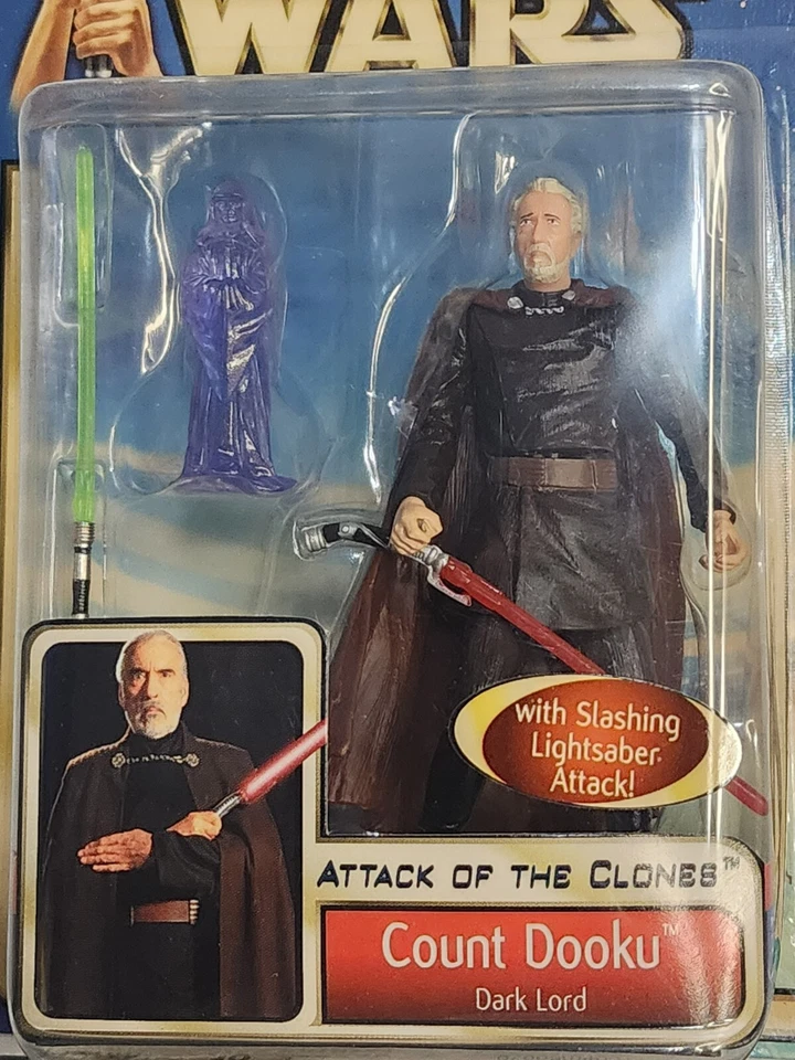 Star Wars 2002 Saga #27 Conde Dooku Señor Oscuro c85-1 Foto 2 de 4