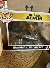 Funko Pop! Rides - Películas - DC Comics - Black Adam - Hawkman in Cruiser #286 Nuevo en caja