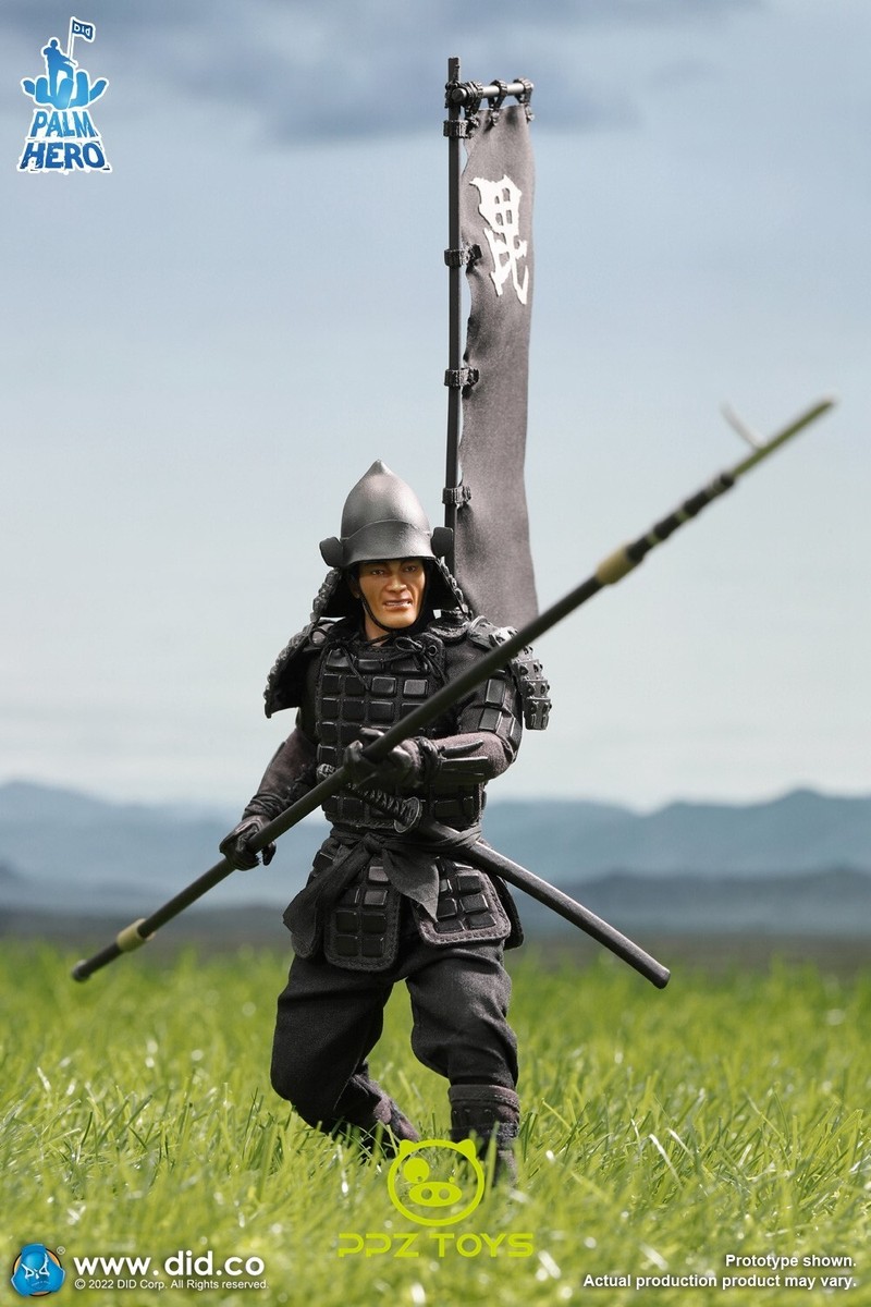 1/12 DID Military Figure Palm Hero Japan Samurai Sengoku