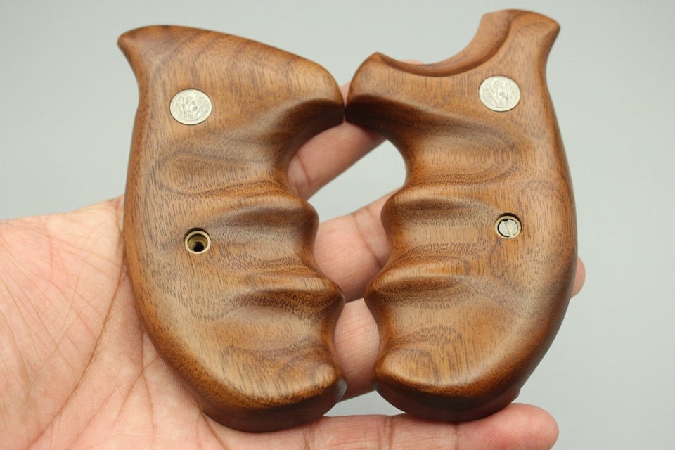 Calci In Legno Rosewood Per S&W N Frame Round Butt (Modelli 629 929) - Bellissima Vena