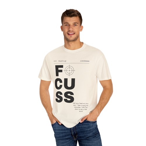 Urban Motivational Unisex T-shirt: Focus Gift for Hustlers | Be the GOAT. - Picture 11 of 26