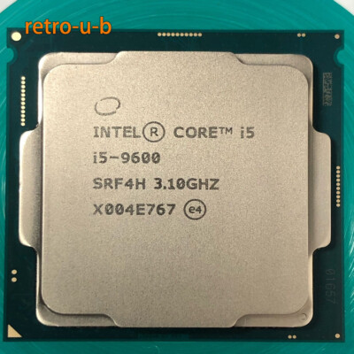 CPU Intel Core i5-9600 Intel Core i5-9600 SRF4H 3.10Ghz 6-core Coffee Lake-S