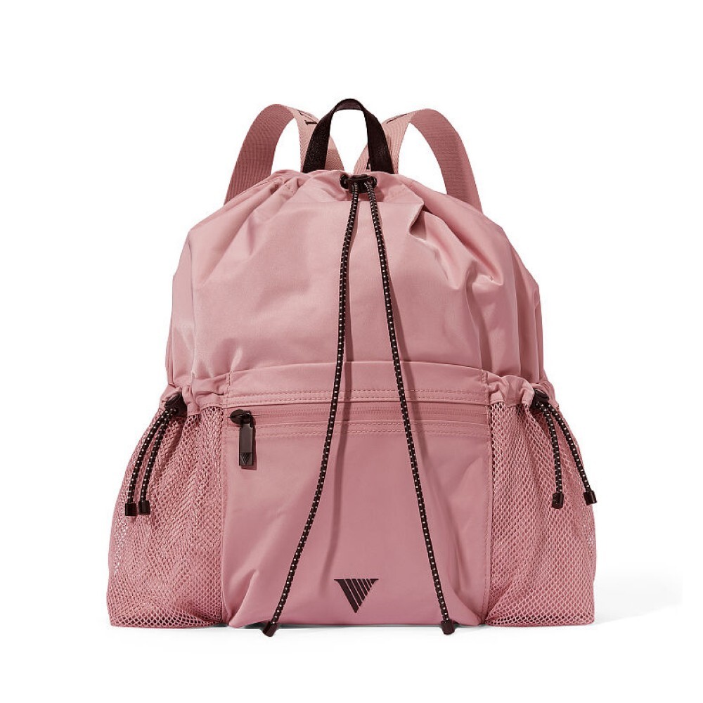 Victoria’s Secret The Live On Point CinchTop Backpack Blush Nylon eBay