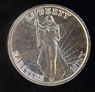 Statute of Liberty Rarities Mint Vt Bullion-999 Silver 1 Ounce Oz Art Round Coin