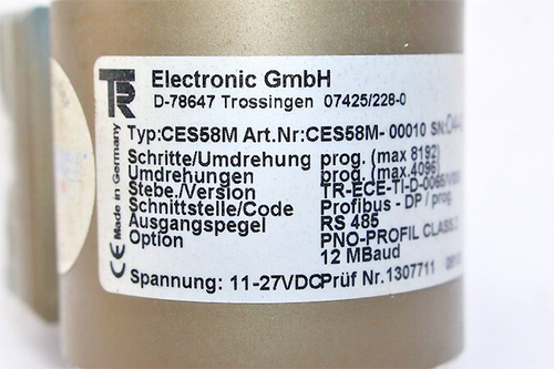 TR Electronic CES58M ABSOLUTE ROTARY ENCODER CES58M-00010 - Picture 2 of 7