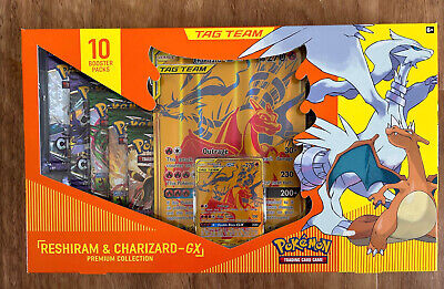 Tag Team Bundle Reshiram And Charizard Gx And Reshiram Charizard