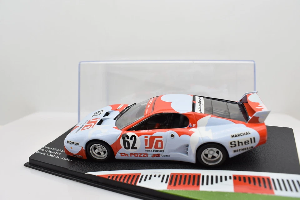 Modellino auto Ferrari 512 BB Le mans racing collection scala 1:43 ixo diecast - Immagine 3 di 3