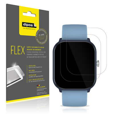 2x 3D Full Cover Schutzfolie für Ice-Watch Ice Smart Junior 3.0 Panzerfolie