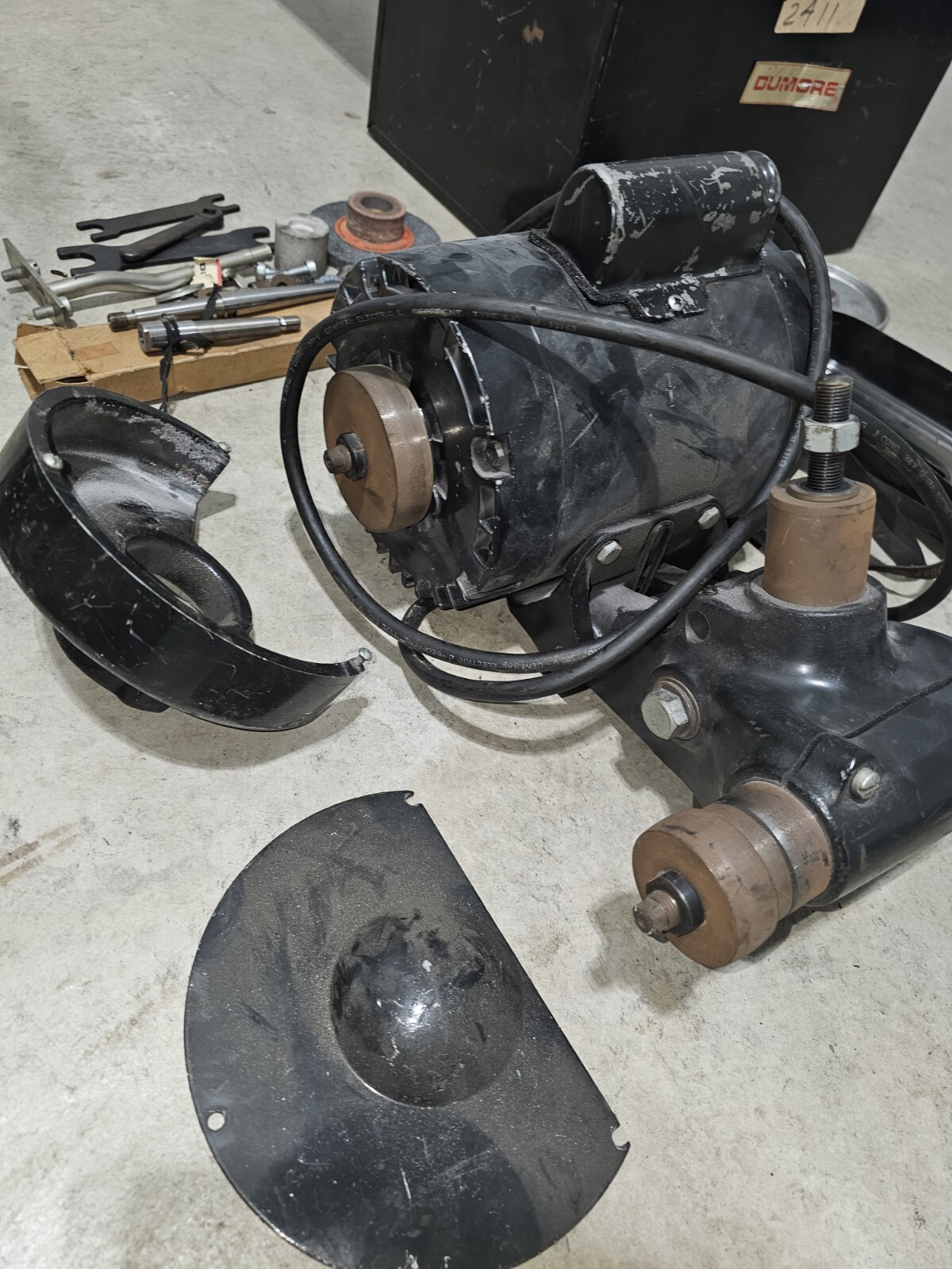 DUMORE 57021 Tool Post Grinder 1/2 HP + EXTRAS eBay