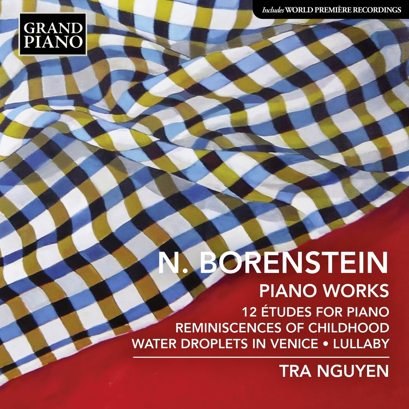 Tra Nguyen Nimrod Borenstein: Piano Works - Etudes (CD) Album