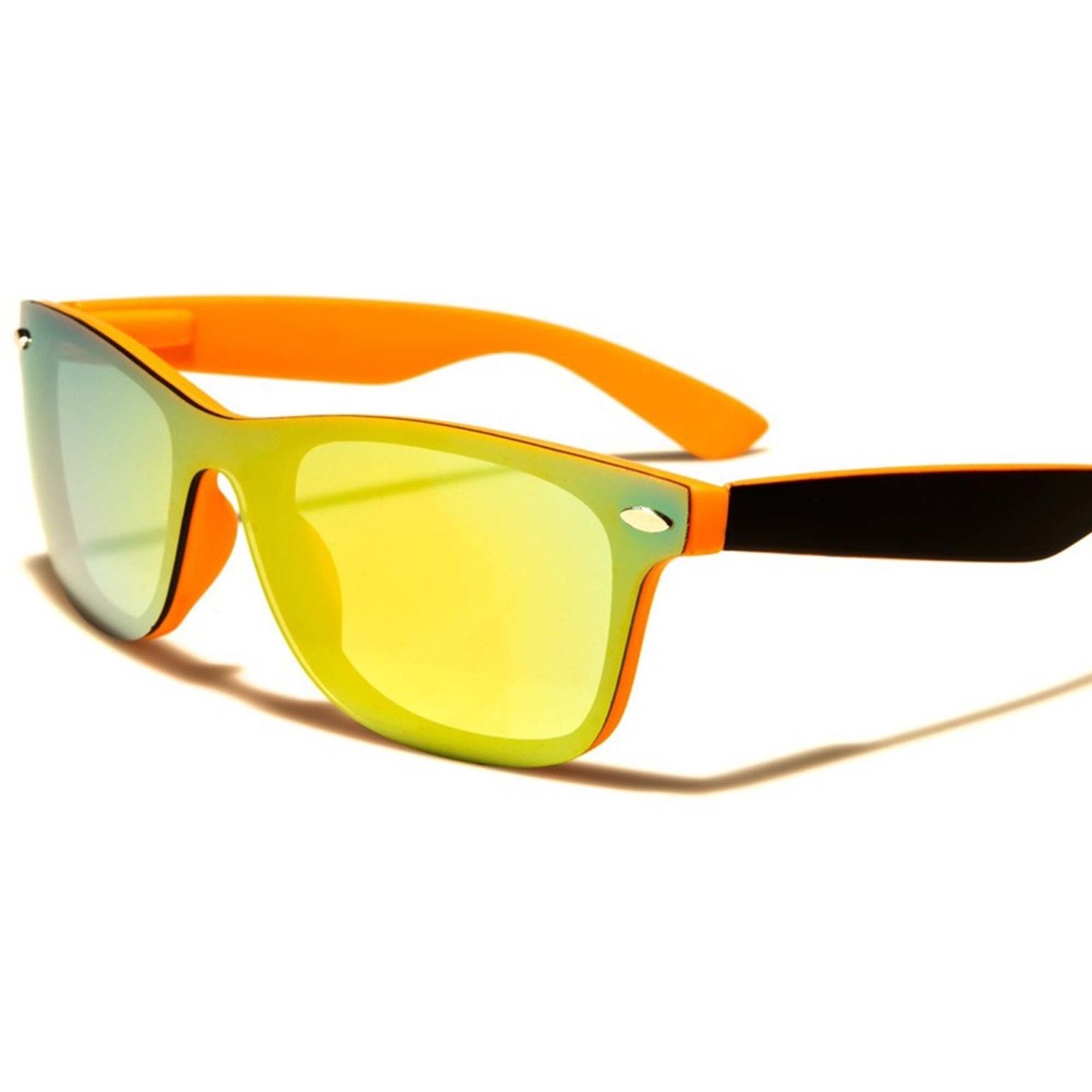 Classic Retro 90s Urban Indie Style Summer Beach Orange Mirrored