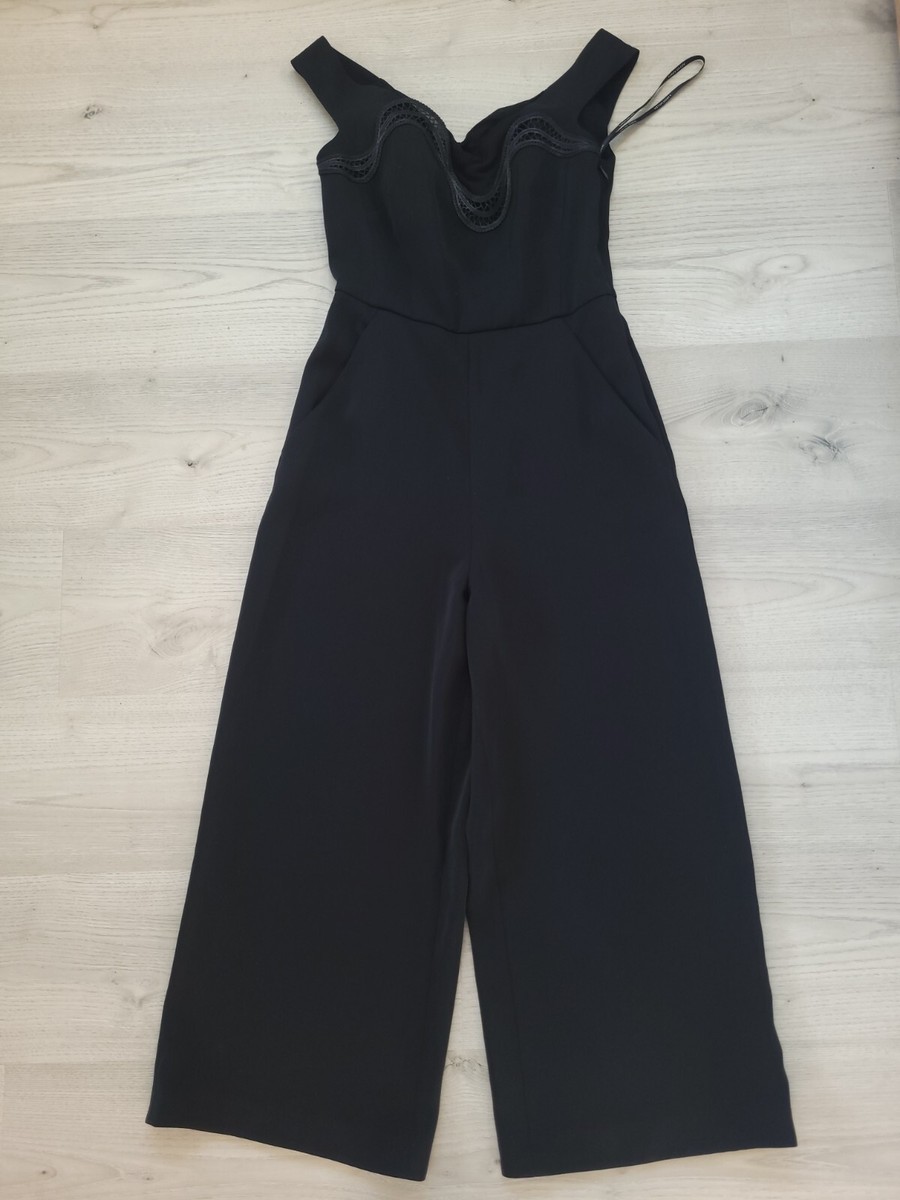 Women's Karen Millen Jumpsuits black color size UK worn once