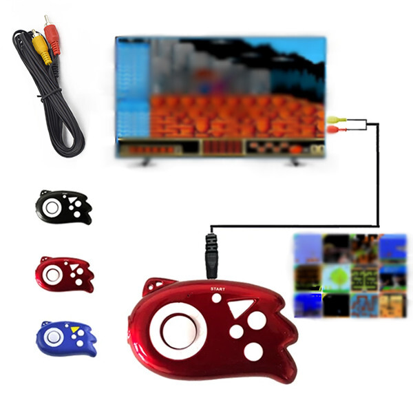 Console Retro Game 89 in 1 a Colori: Mini Sistema Portatile con TV Out