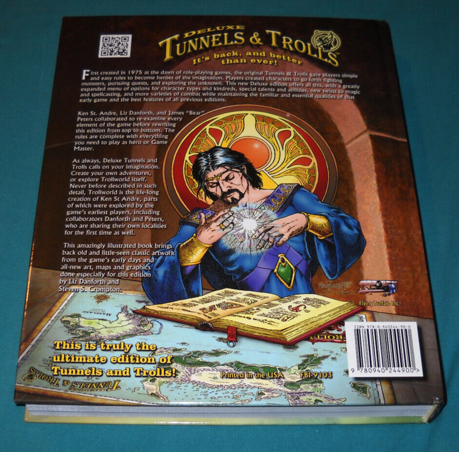 Deluxe Tunnels and Trolls Core Rulebook eBay