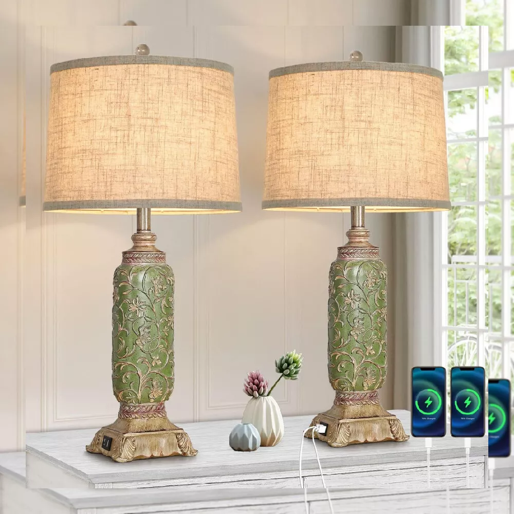 Tall vintage table lamps online