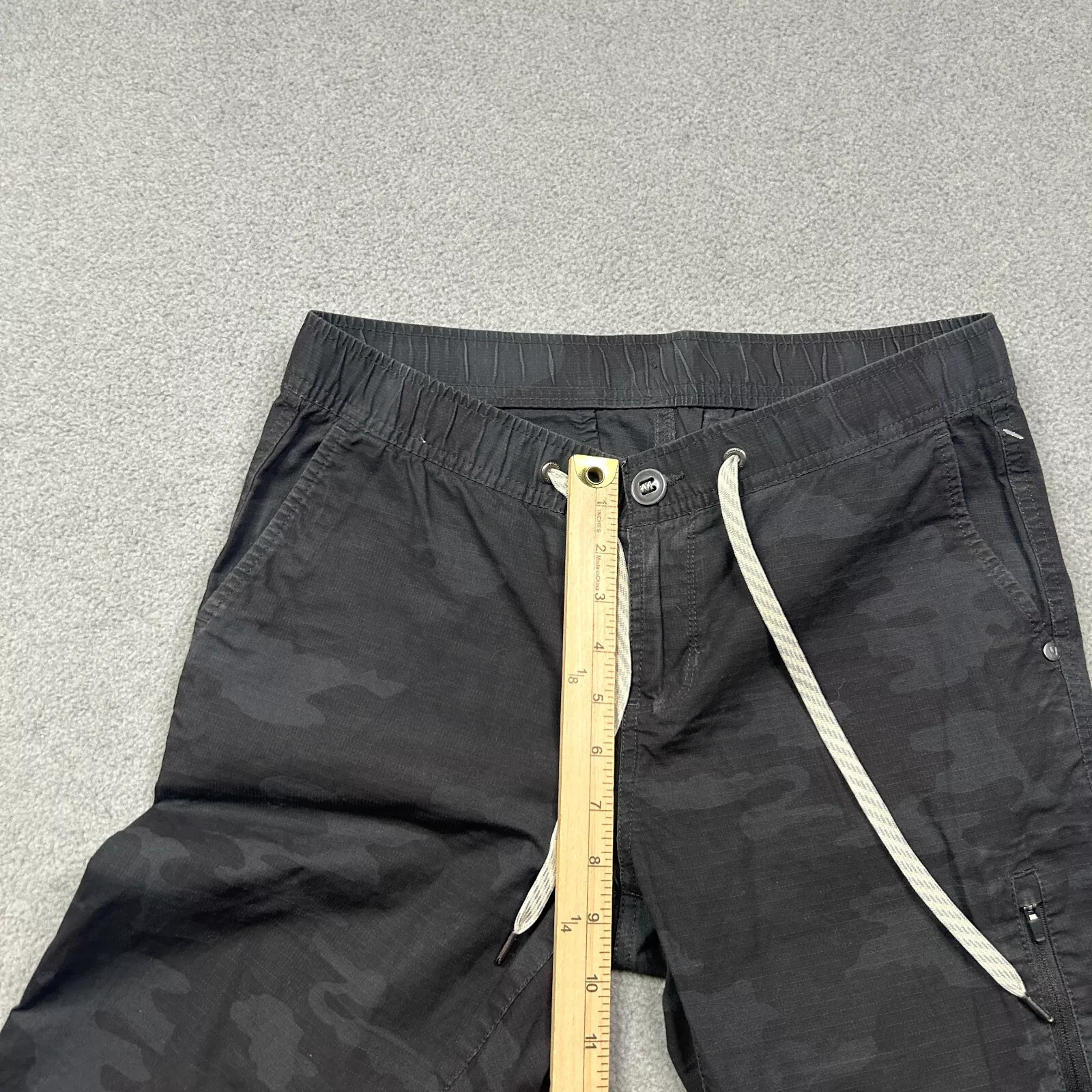 vuori camo ripstop duraterra hiking drawstrings pants