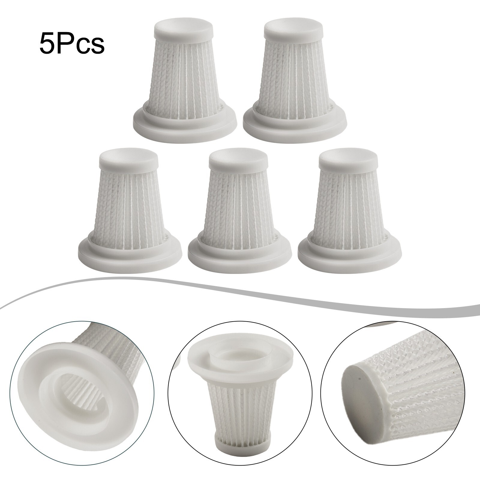 High-Power Car Vacuum with Advanced Filter for Deep Cleaning