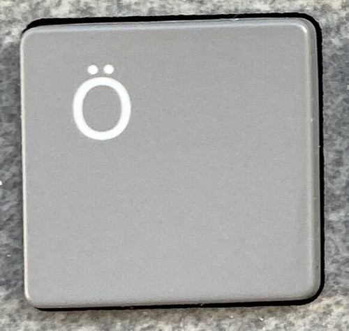 Ersatz-Taste / Tasten / Tastenkappe Microsoft Surface Laptop 1 & 2 Tastatur Grau - Bild 60 von 165