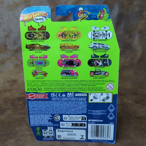 Hot Wheels Skate Pack Nitro Tailgater Tony Hawk 1:64 Diecast Car Fingerboard - Picture 3 of 3