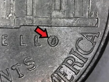 2017-P Jefferson Nickel Circulated Die Chip "O" Error/Variety Philadelphia