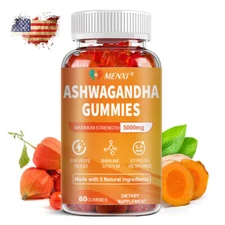MENXI Ashwagandha Shoden Gummies - Stress Resilience & Sleep Quality Amplifier