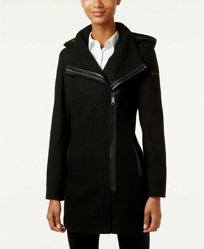 BNWT Calvin Klein Faux-Leather-Trim 