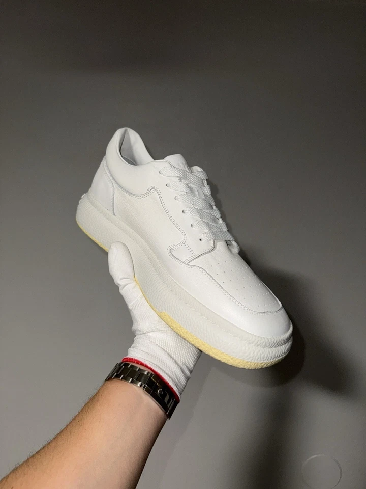 Zapatos de cuero martillado Maison Margiela MM6 de caña baja 10,5 - 11 Foto 4 de 4