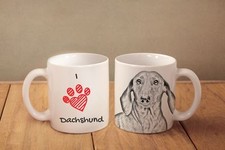 Dackel - ein Becher "I love" Subli Dog, DE