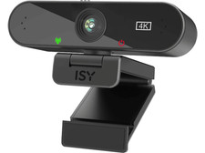 ISY IW-3000 4K Webcam mit Objektivabdeckung 3...