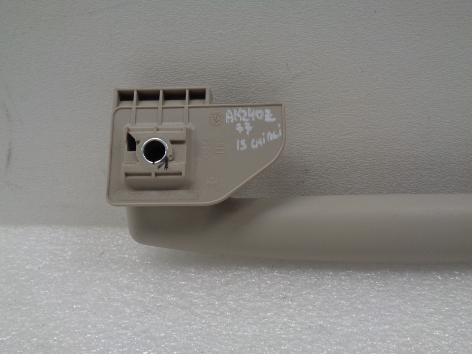 2014-2019 Maserati Ghibli Roof Grab Handle Trim Set of 4 Gray OEM AK240277
