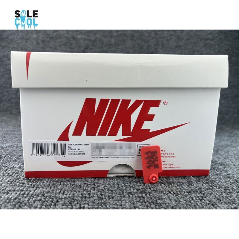 Nike Air Jordan 1 AJ1 Retro Low White Metallic Blue Men's Nike Air Jordan 1 AJ1 Retro Low White Metallic Blue Men's