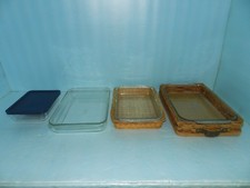 LOT~7~pcs~1 MONEY~PYREX 233-N,233-R w/BASK,23...