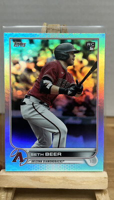 Seth Beer 2022 Topps Series 2 #345 Rookie RC Rainbow Foil Arizona ...