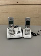 AT T Answering Machine w/ 2 Cordless Headsets  EL52219
