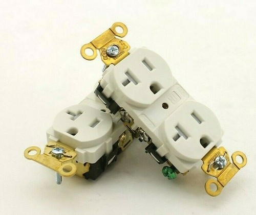 Hubbell HBL5362LATR Duplex Receptacle (Box of 6)