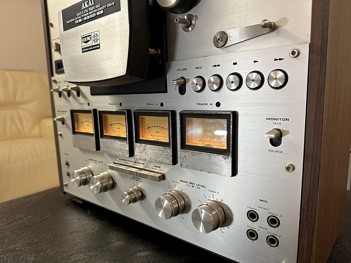 Akai GX-630D SS Stereo/Quadraphonic Pro Reel to Reel Serviced + 30