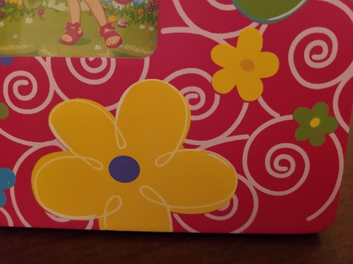Strawberry Shortcake 3"x3" Decorative Floral Wood Photo Frame Flowers & Swirls - Picture 5 of 10