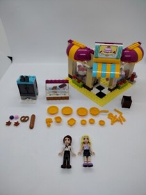 LEGO Lot 2 FRIENDS 41006 41035 Downtown Bakery Juice Bar sets 100% complete