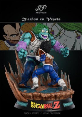 In Stock Ars Studio Vegeta K.o Zarbon Dragon Ball 1/6 Resin Statue Anime Model