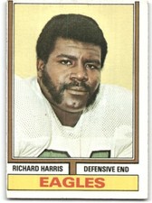 1974 TOPPS SET BREAK RC EX-EXMT #216 RICHARD HARRIS