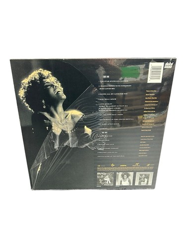 Whitney Houston Welcome Home Heroes Live In Concert USA Laserdisc LD 1991 VGC - Picture 2 of 5