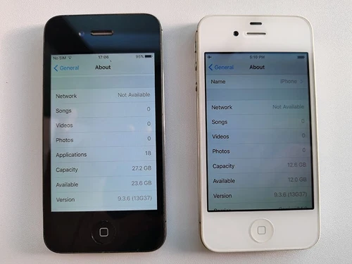 90%N ew Apple iPhone 4s  White/Black 8/16/32/64GB Fully UNLOCKED classic 3.5'' - Picture 21 of 23