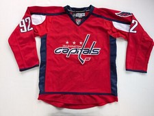 Evgeny Kuznetsov Jersey Mens Size 48 Washington Capitals Reebok CCM Fight Strap