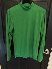 Drifire Flame Resistant Mens Shirt Size Small Green Flight Deck Jersey Military