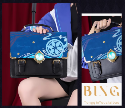 Genshin Impact Scaramouche Messenger Bag Shoulder Bag Itabag