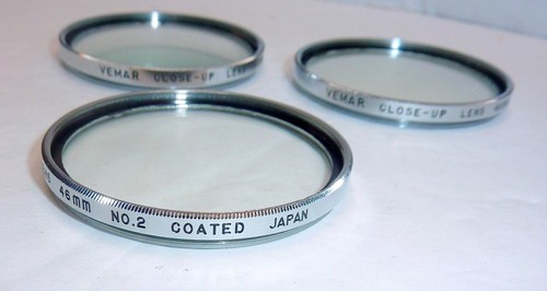 VEMAR Coated High Quality Glass Filters Leather Case Close-Up Lenses ( 3) 46mm - Picture 16 of 20