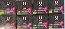 U By Kotex Click Compact Unscented Tampons- Super Absorbency, 128 Ct